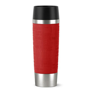 Tefal Plastic Travel Mug Grande 500 Ml ,Red Silver | K3084214