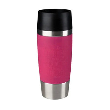 Tefal Travel Mug 0.36L, Raspberry Silver | K3087114