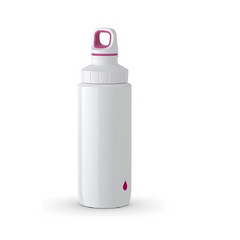 Tefal Drink2go Light Steel- Drop Pink 0,6L White Screw Lid | K3194512