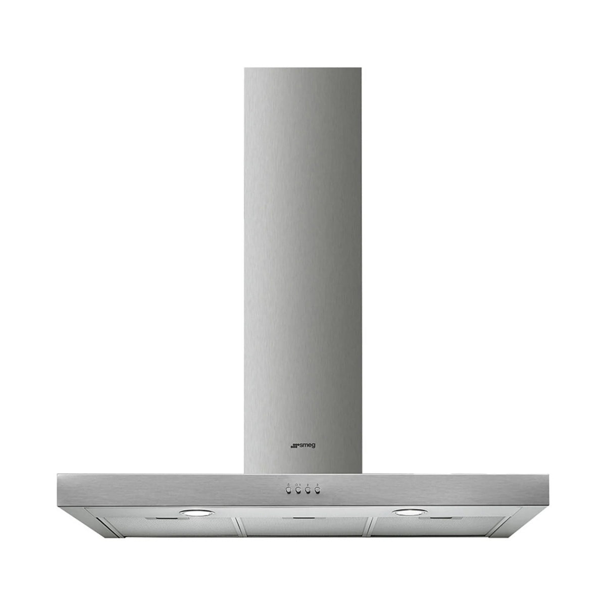 SMEG Wall Mounted Hood 90cm 581 m³/h Stainless Steel | KATE900EX