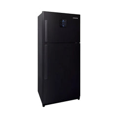 SUPER CHEF Refrigerator Top Mount 24CF No Frost Black | KH540LN/15 BLK