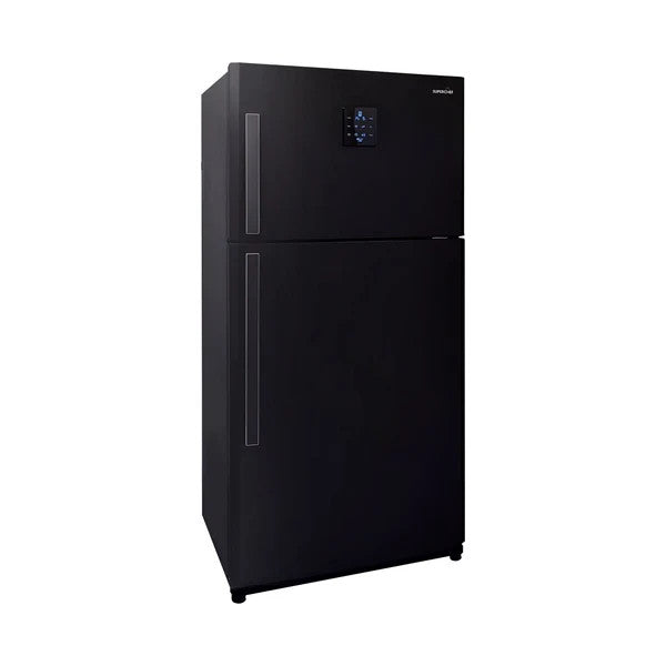 SUPER CHEF Refrigerator Top Mount 31CF No Frost Black |   KH690LN/15 BLK