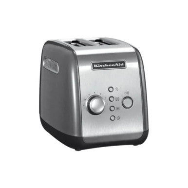 KitchenAid 2 Slots Toaster Automatic Contour Silver | 5KMT221ECU