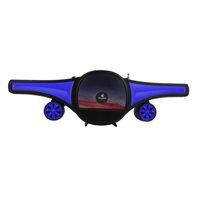 Kisonli SC-21 Bluetooth Computer System Speaker - Blue | SC-21