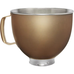 KitchenAid 4.8L Stainless Steel Bowl - Gold Painted | 5KSM5SSBVG