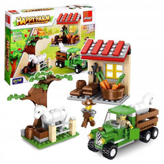 Happy Farm Truck & Horse Building Blocks Set | 0689