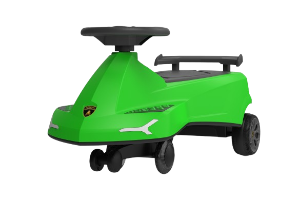 Green Plasma Ride Kids Wiggle Car (Inspired by Lamborghini) | LB2003