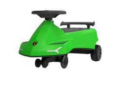 Green Plasma Ride Kids Wiggle Car (Inspired by Lamborghini) | LB2003