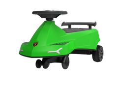 Lamborghini Wiggle Car for Kids Green Plasma Ride | LB2003
