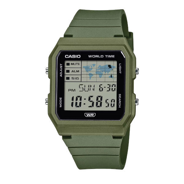 Casio Unisex Digital Watch - Green | LF-30W-3ADF