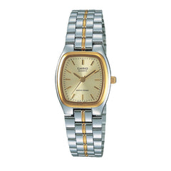 Casio Women 3H Watch Gold Splash Resistant | LTP-1169G-9ARDF