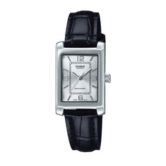 Casio Women 3H Watch - Silver / White / Black | LTP-1234LL-7ADF
