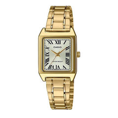 Casio LTP-V007G-9BUDF Analog Watch - Gold Dial - Gold Bracelet | LTP-V007G-9BUDF