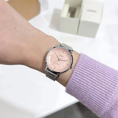 Casio Women 3-Hand Watch - Pink / Silver | LTP-VT03D-4BDF