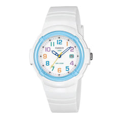 Casio Girls' 3-Hand Watch - Blue / White | LX-800H-7A2VDF