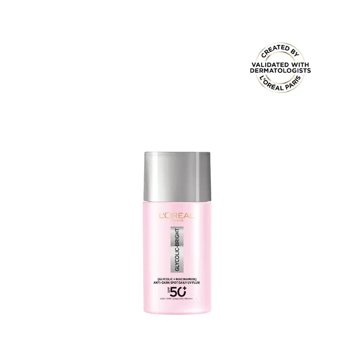 L'Oréal Paris Glycolic Bright Anti-Dark Spot Daily UV Fluid SPF50+ 50ml