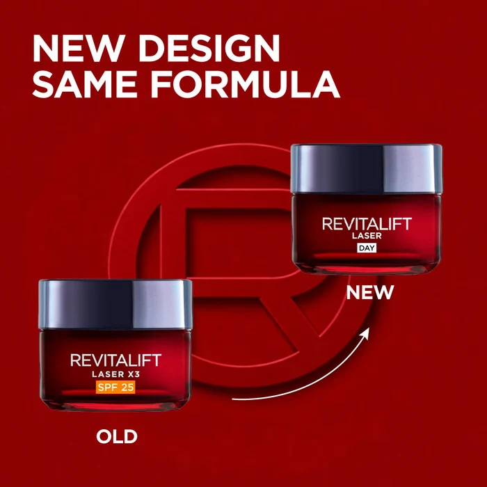 L'Oréal Paris Revitalift Laser X3 Anti-Aging Moisturizing Day Cream with Pro-Retinol 50ml