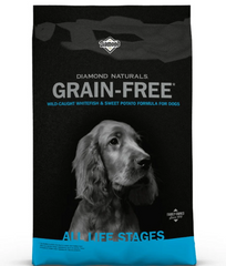 Diamond Naturals Grain Free Wild Caught Whitefish & Sweet Potato All Life Stages Dry Dog Food
