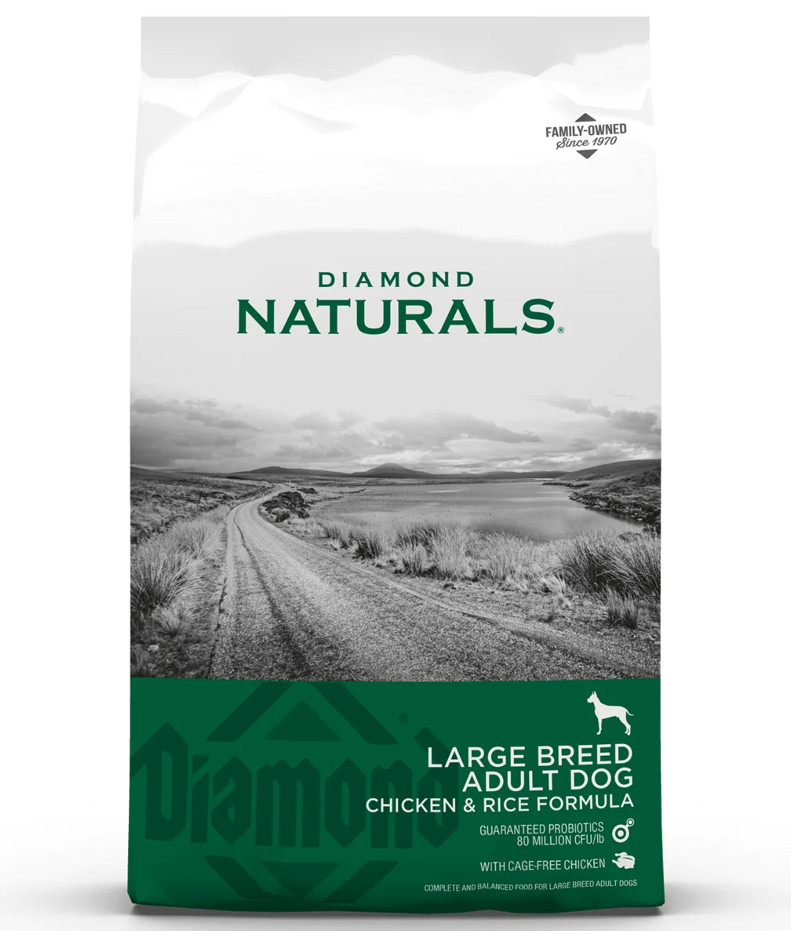 Diamond Naturals Large Breed Adult Chicken Dry Dog Food 15kg