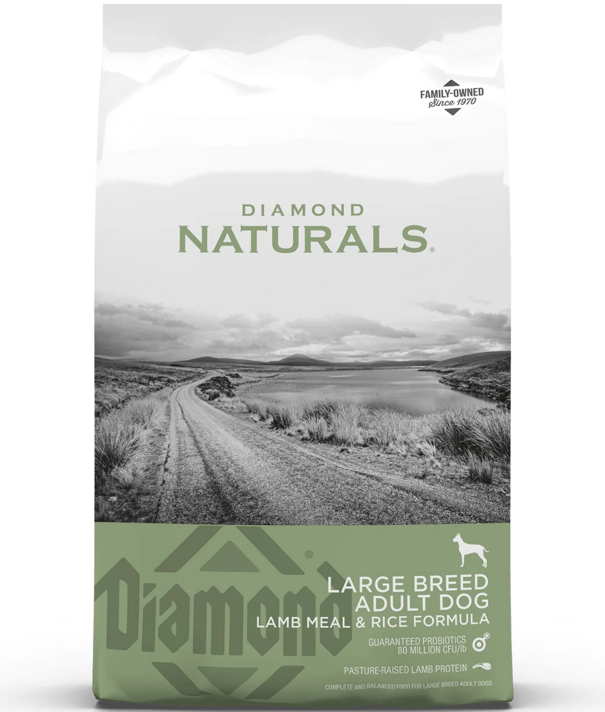 Diamond Naturals Large Breed Adult Lamb Meal & Rice Formula Dry Dog Food 15kg