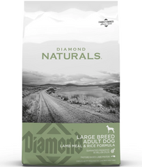 Diamond Naturals Large Breed Adult Lamb Meal & Rice Formula Dry Dog Food 15kg