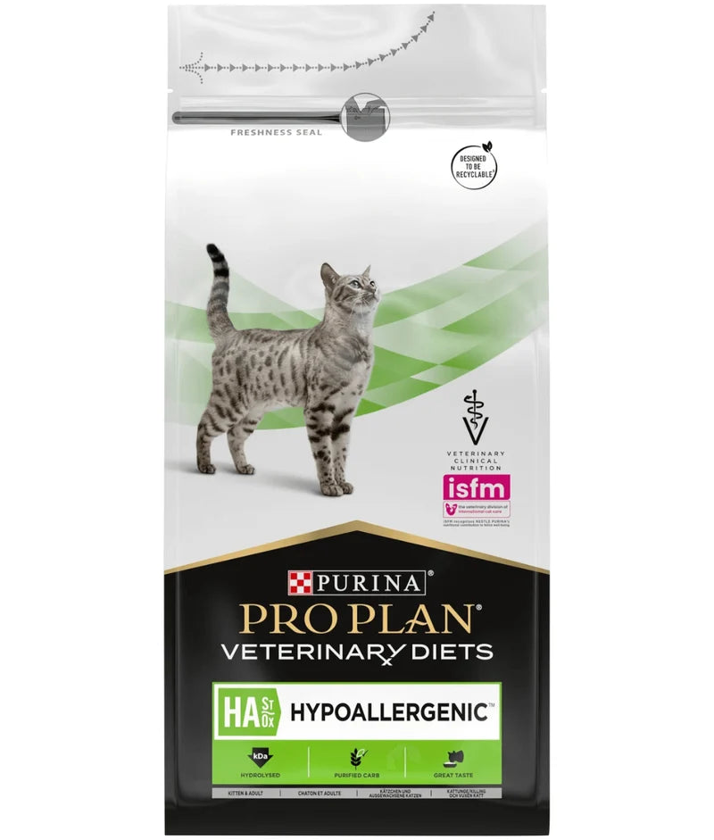 Pro Plan Veterinary Diets HA St/Ox Hypoallergenic Dry Cat Food 1.3kg