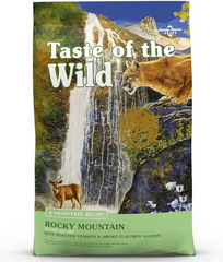 Taste of the Wild Rocky Mountain Feline Formula with Roasted Venison & Smoked Salmon Dry Cat Food 2kg