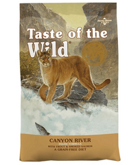 Taste of the Wild Canyon River Feline Formula with Trout & Smoked Salmon Dry Cat Food 2kg