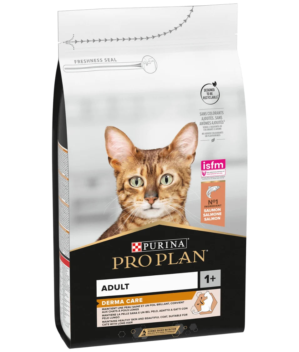 Pro Plan Adult Derma Care Salmon Dry Cat Food 1.5kg | 205017