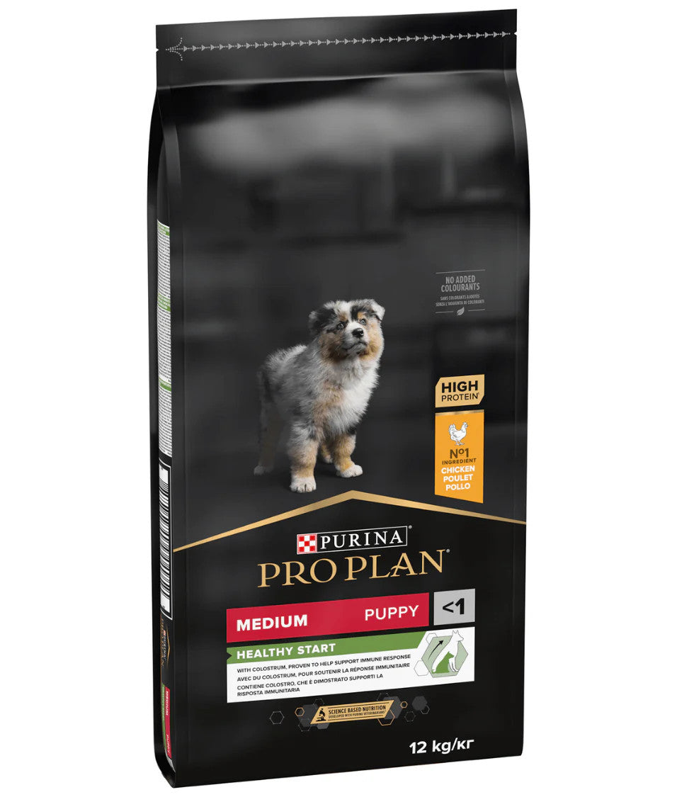 Pro Plan Medium Puppy Healthy Start Chicken Dog Food - 12kg | 205022