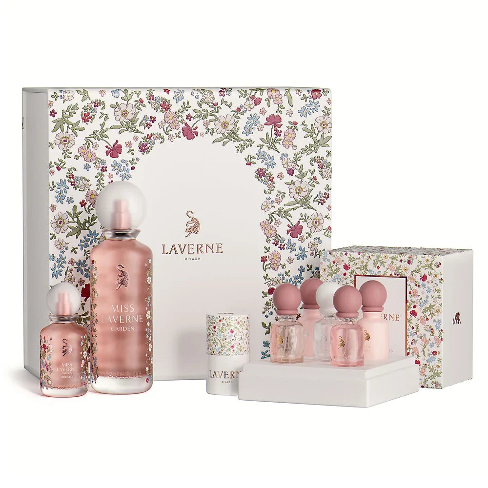 Miss Laverne Garden Collection Gift Set 200ml + Hair Mist 50ml + Miniatures 5 x 10ml