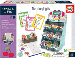 EDUCA Learning is Fun - The Shopping List Activity Game for Kids (142 Pieces) | 18843