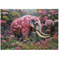 Educa 20228 - Fantasy Pink Elephant Puzzle 500 Pieces | 20228