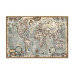 Educa 14827 - Vintage World Map Puzzle (4000 Pieces) | 14827