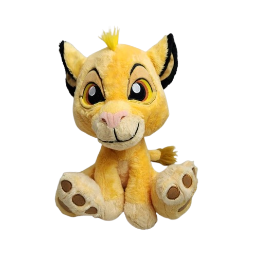 Lion Cub Plush Toy - Soft Yellow Stuffed Animal | 551-2