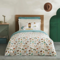 Karaca Home Young Cowboys Single Duvet Cover Set | 8680214366226