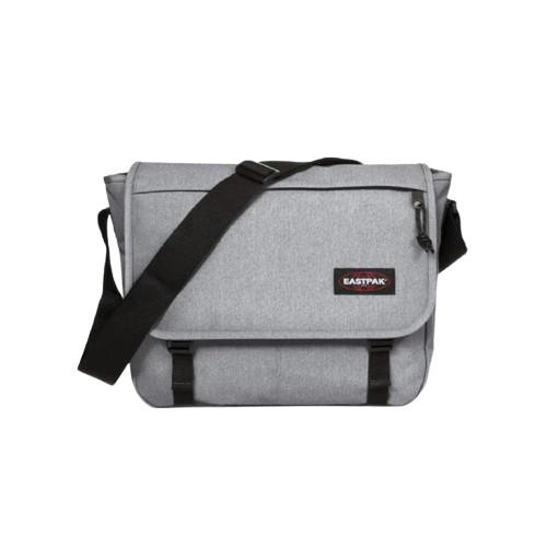 Eastpak Delegate+ Shoulder Bag - Sunday Grey - Adjustable Strap, Expandable Capacity | EK00026E3631
