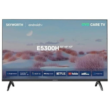 Skyworth 32E5300H 32" 2K HD Smart TV – LED Display, HDMI, USB, Dolby Audio | 32E5300H