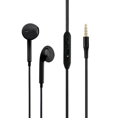 Promate gearPod-IS2 Wired Earbuds with In-Line Remote - Black