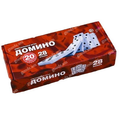 Wooden Domino Set - 28 Pieces | W6602