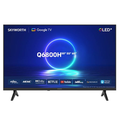 Skyworth 60Q6800H 60" QLED 4K UHD Smart TV – HDR10, Dolby Audio, Wi-Fi, HDMI, USB | 60Q6800H
