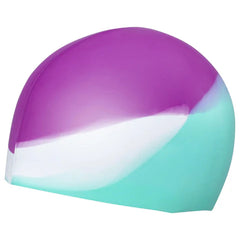 Bestway Silicone Swimming Cap - Purple & Turquoise | P-26049