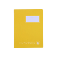 OPP Monotone Squared Notebook 165 x 210 mm - Yellow