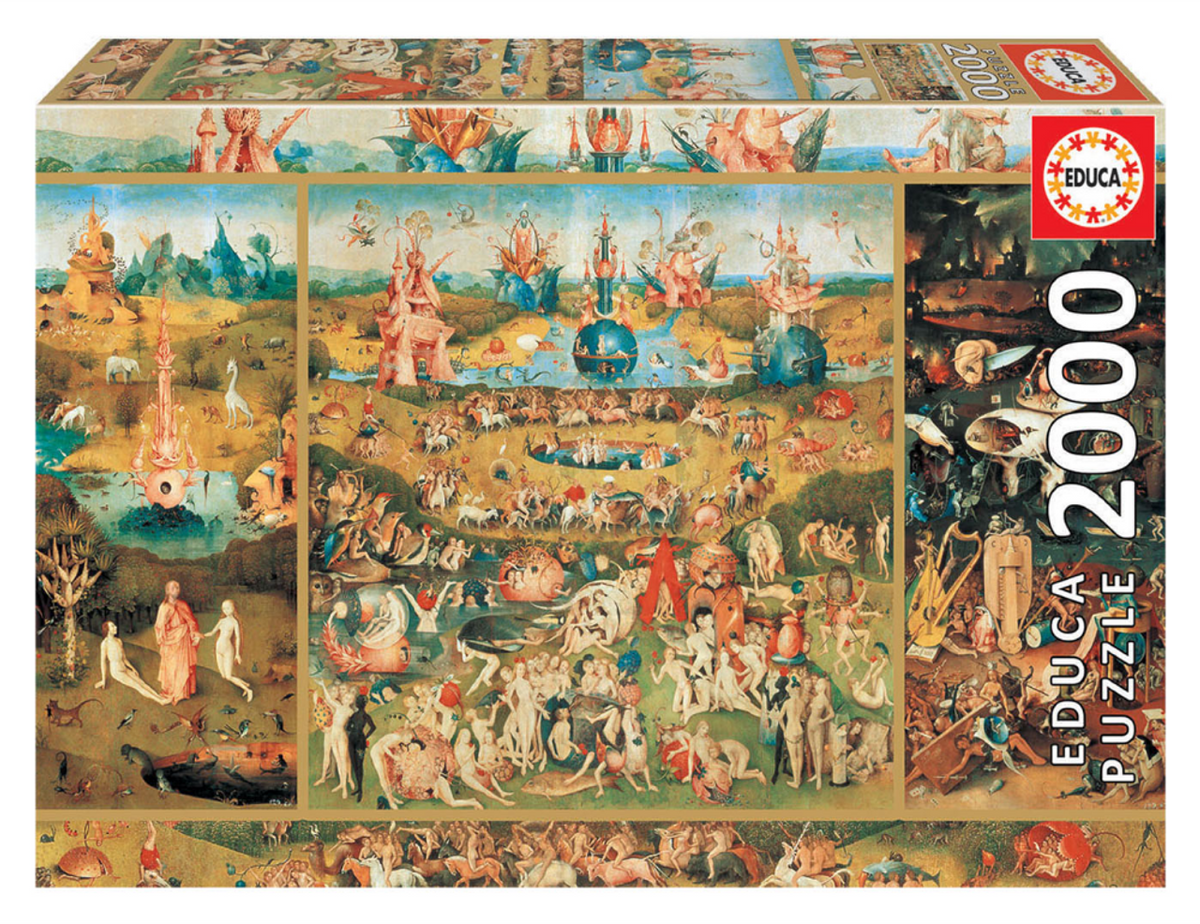 Educa The Garden of Earthly Delights 2000-Piece Puzzle | 18505