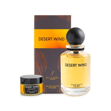 عطر سيلاج سيجنيتشر ديزرت ويند للرجال أو دو تواليت + عطر صلب - عود خفيف، حلو، غني | SS-DESERTWIND-EDT-SP