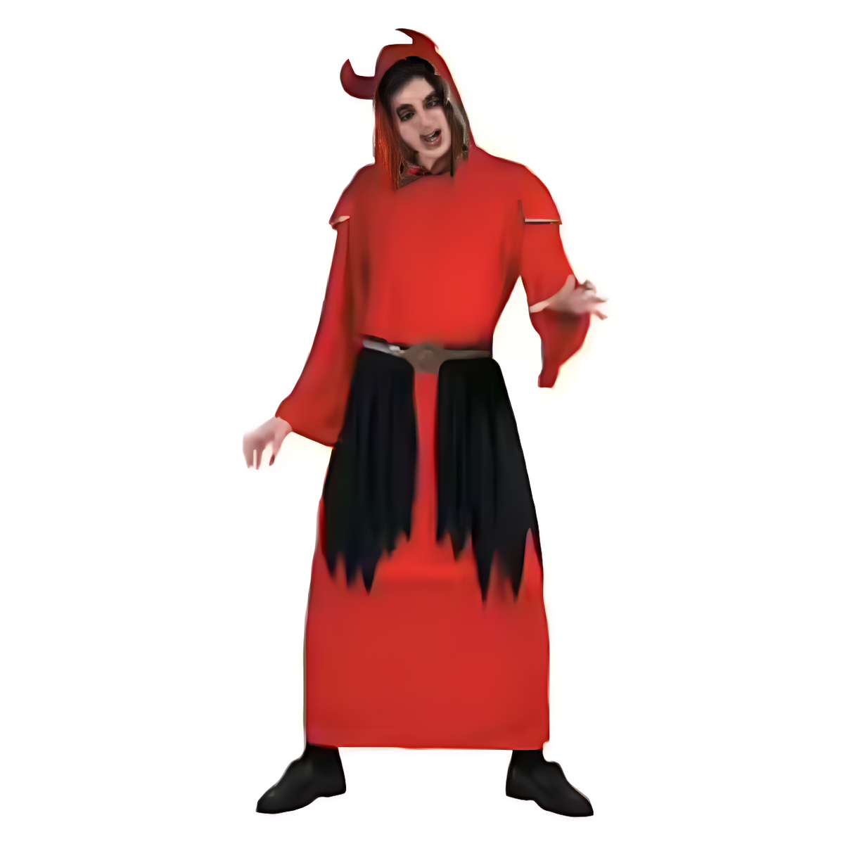 Devil Costume (Robe with Hood & Belt) | 093095