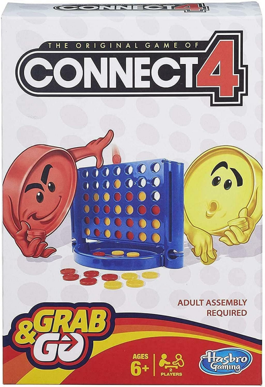 Hasbro - Connect 4 Grab and Go Game | HBGMB1000E