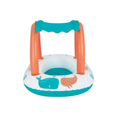 Bestway Inflatable Baby Boat with Sunshade - Ocean Friends Design | P-34203