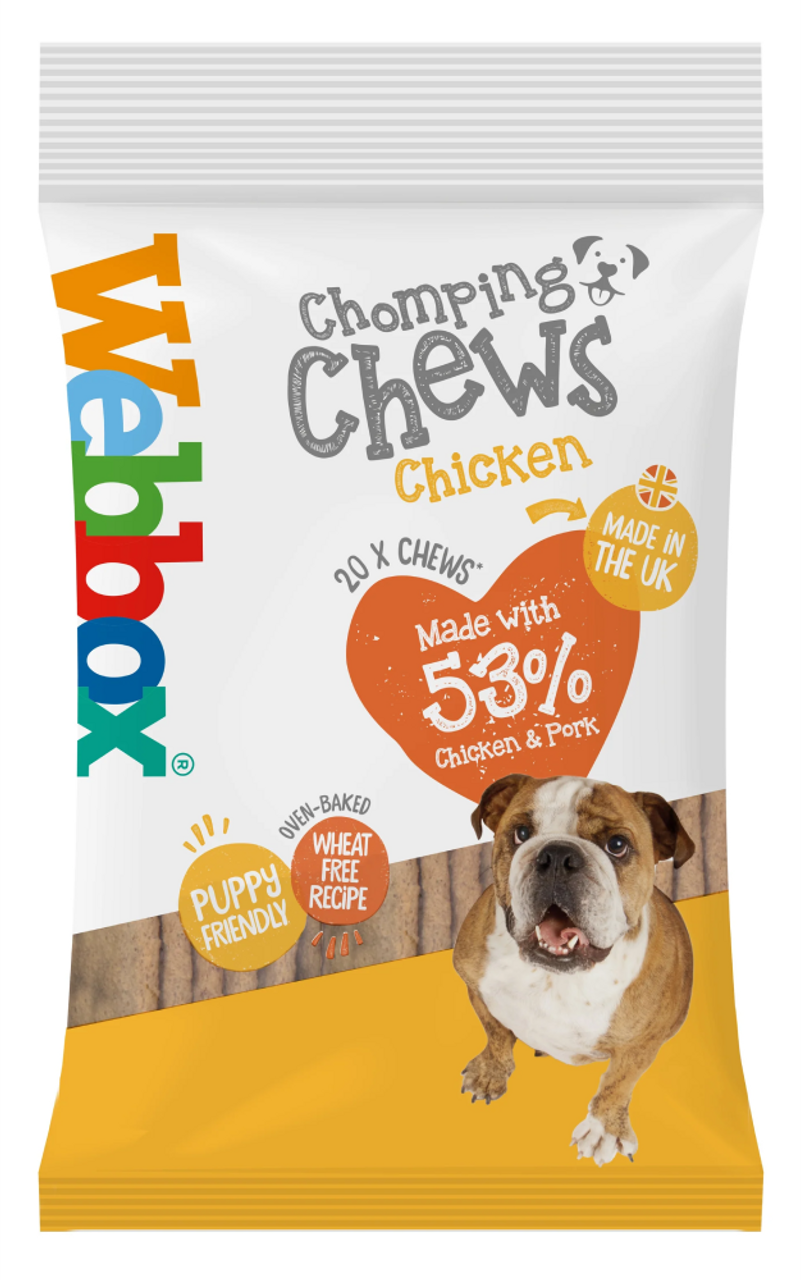 Webbox Chomping Chews, Chicken 200g | 8592
