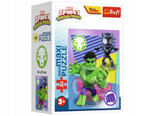 Trefl MiniMaxi Puzzle - Spidey & Friends HULK (20 Pieces) | 21133